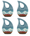  Car Urn 3 Inch Keepsake Pack of 4