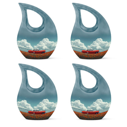  Car Urn 3 Inch Keepsake Pack of 4