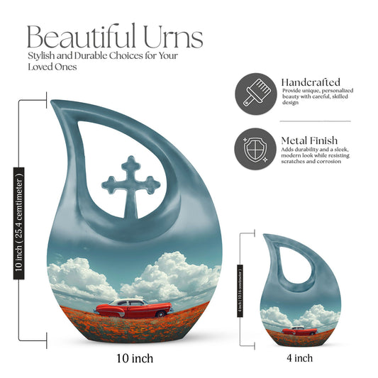 10-inch Timeless Beauty Amidst urn 