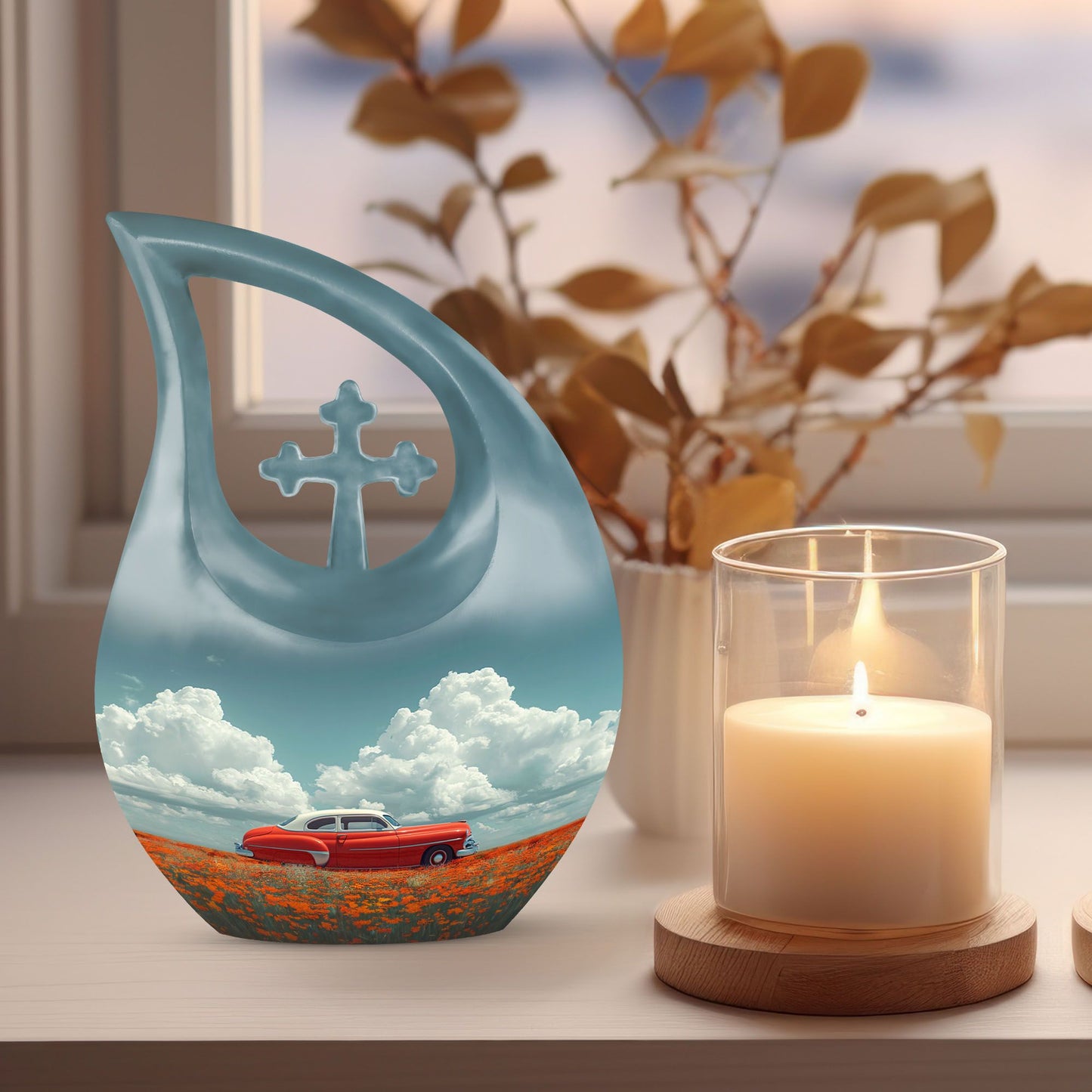 10-inch Timeless Beauty Amidst urn 