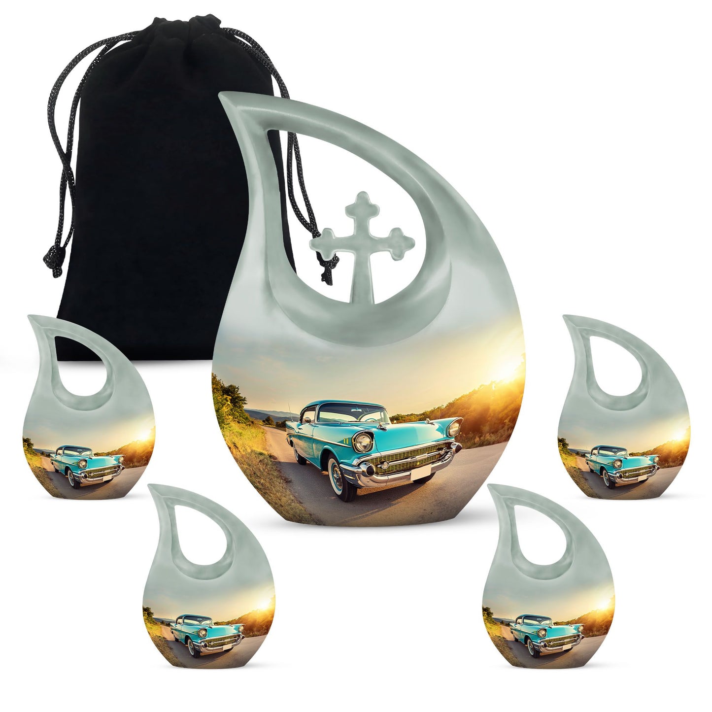  Car Urn Large Urn With 4 Keepsake Urn
