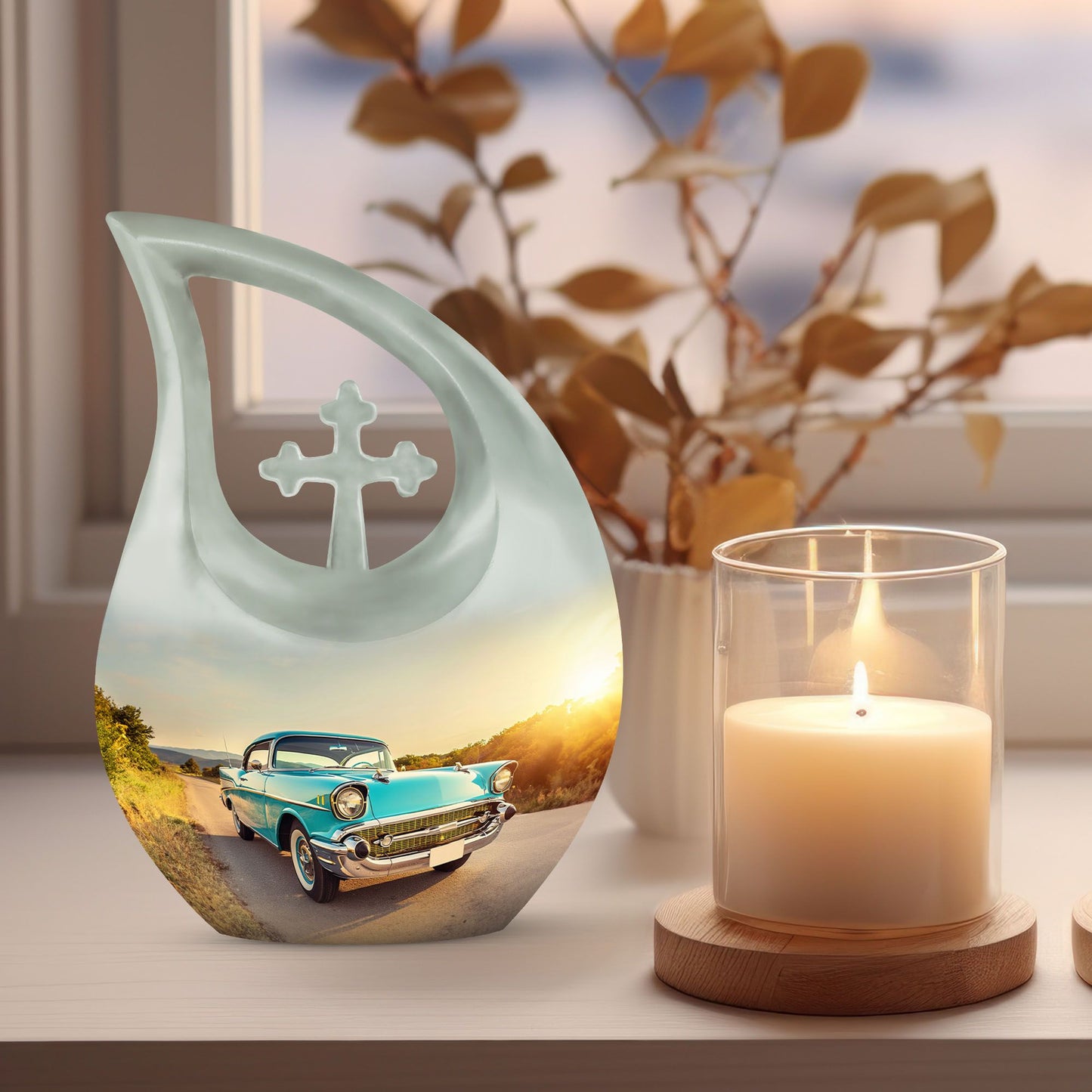 10-Inch A Vintage Ride urn 