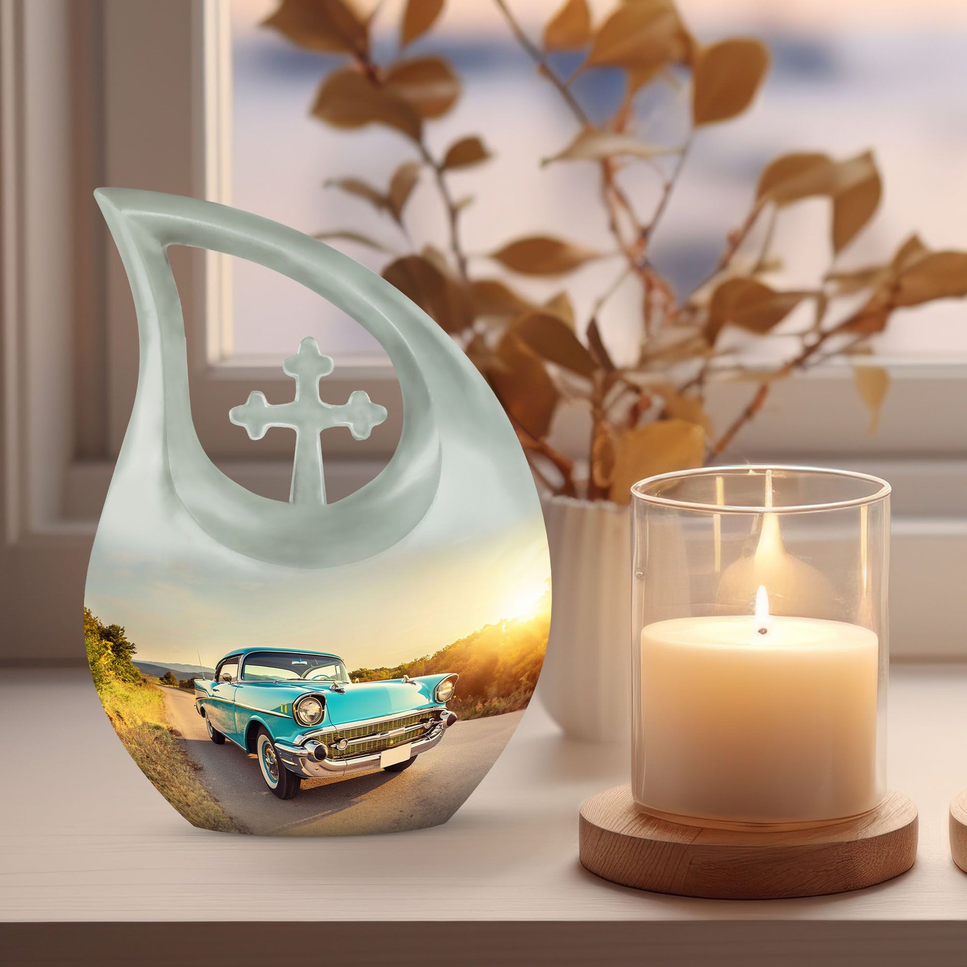 10-Inch A Vintage Ride urn 