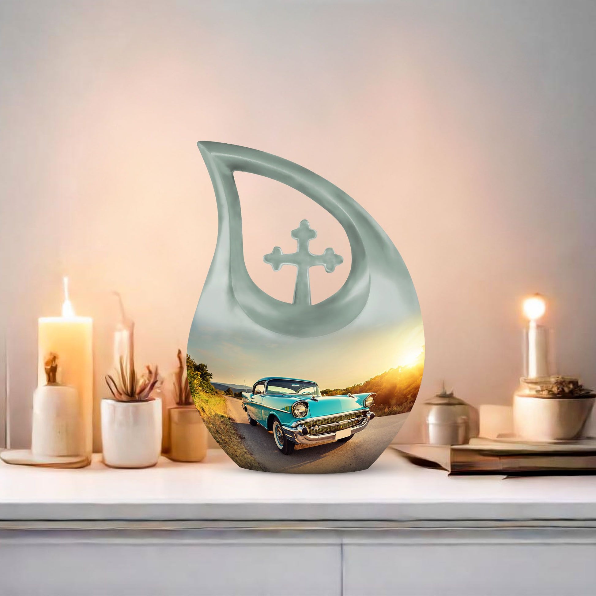 10-Inch A Vintage Ride urn 