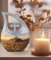 Sunlit Citadel Cross Drop Medium Urn,