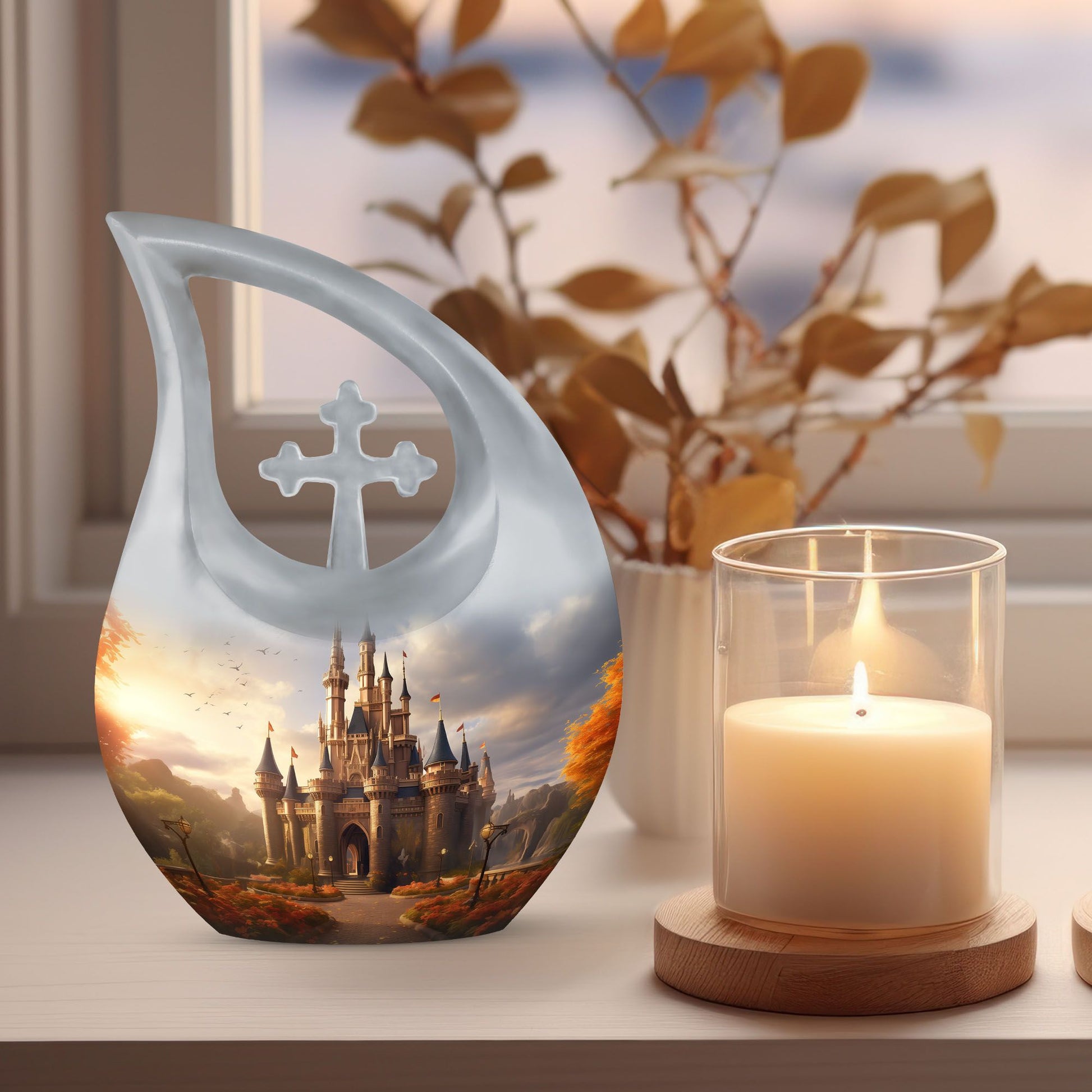 Castle Of Dreams 10-inch memorial urn