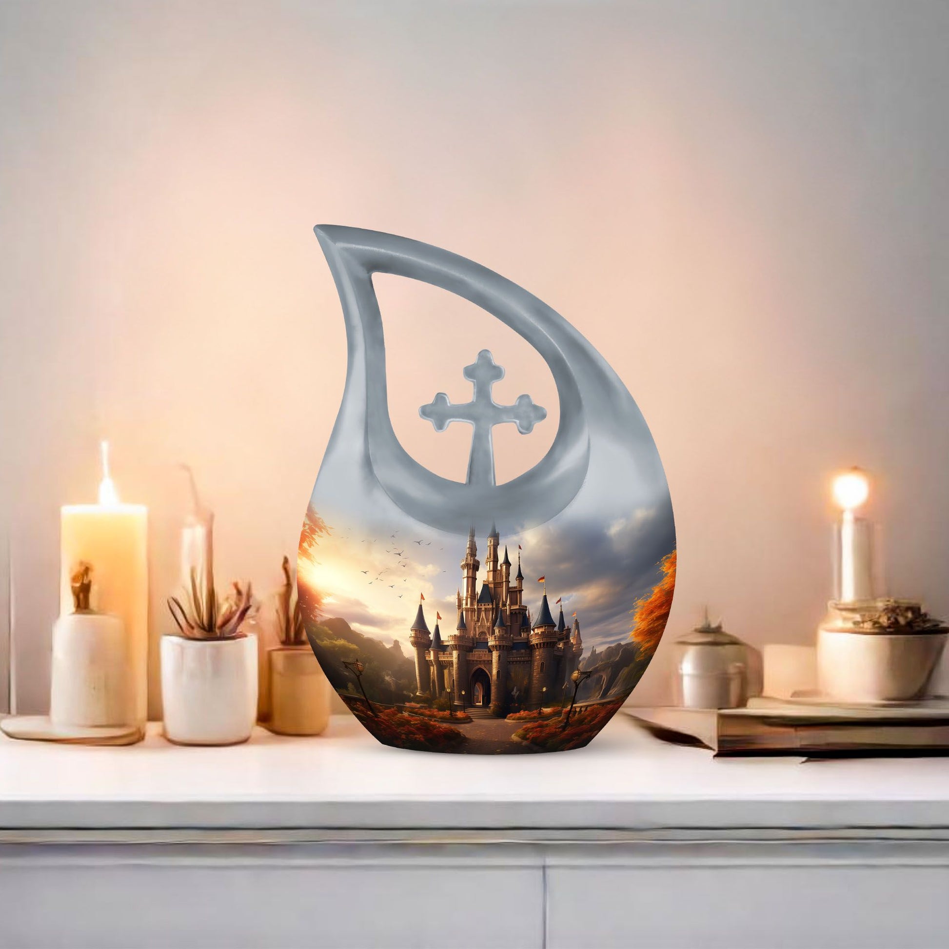 Castle Of Dreams 10-inch memorial urn