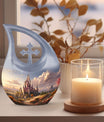 Twilight Majesty Cross Drop Design Urn