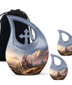 Twilight Majesty Cross Drop Design Urn