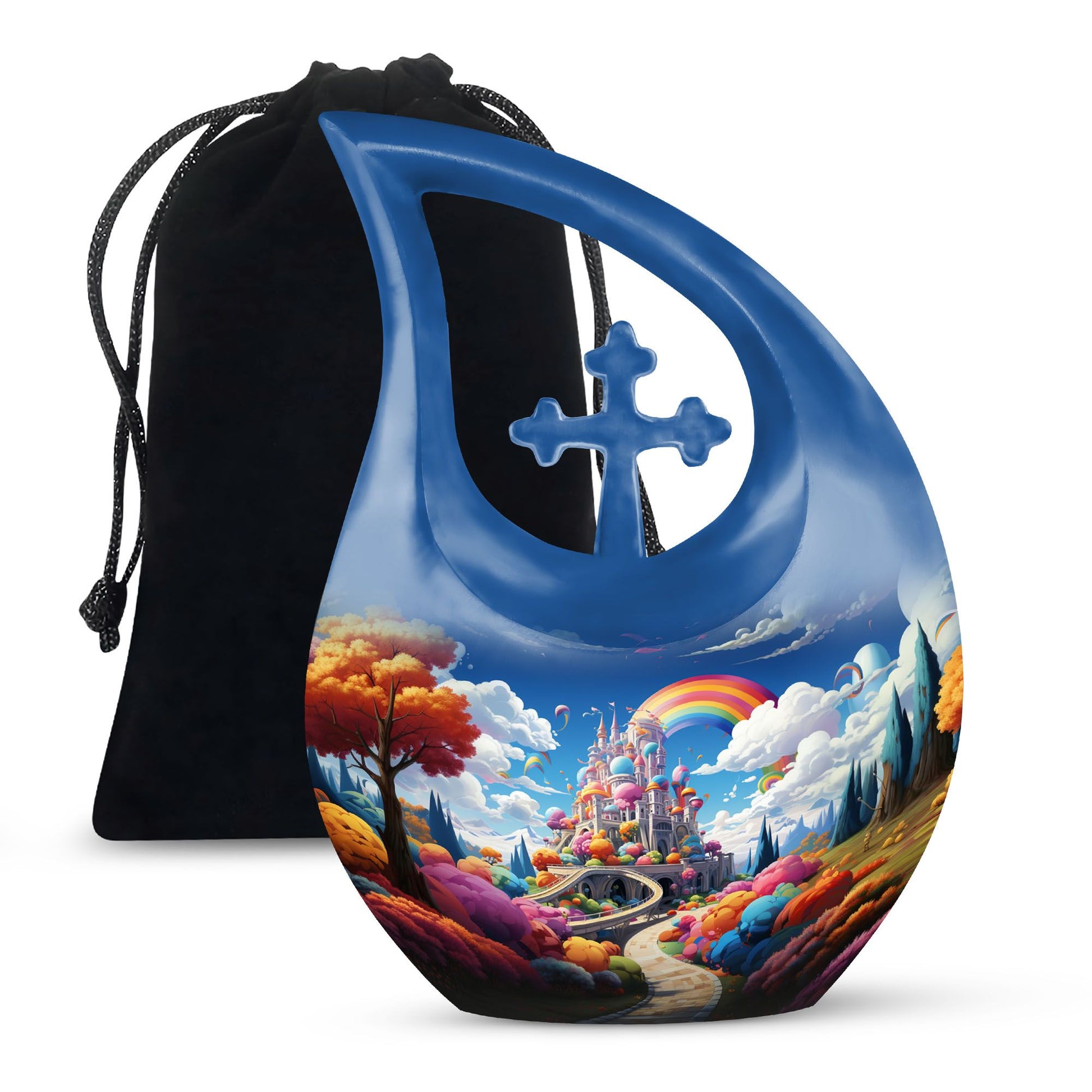 10-inch Rainbow Over The Urn,