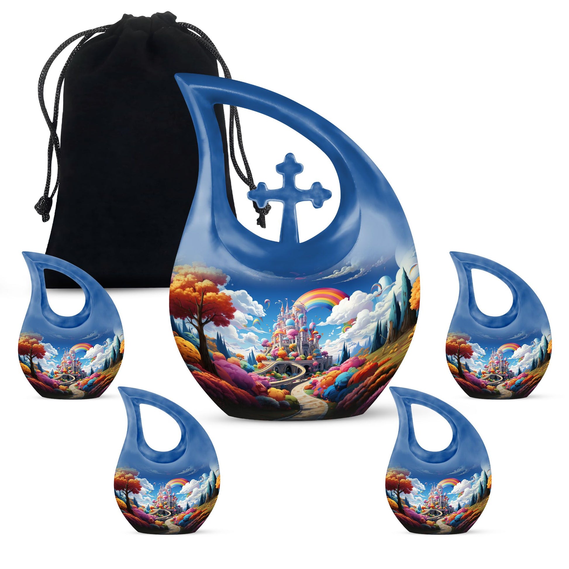 10-inch Rainbow Over The Urn,