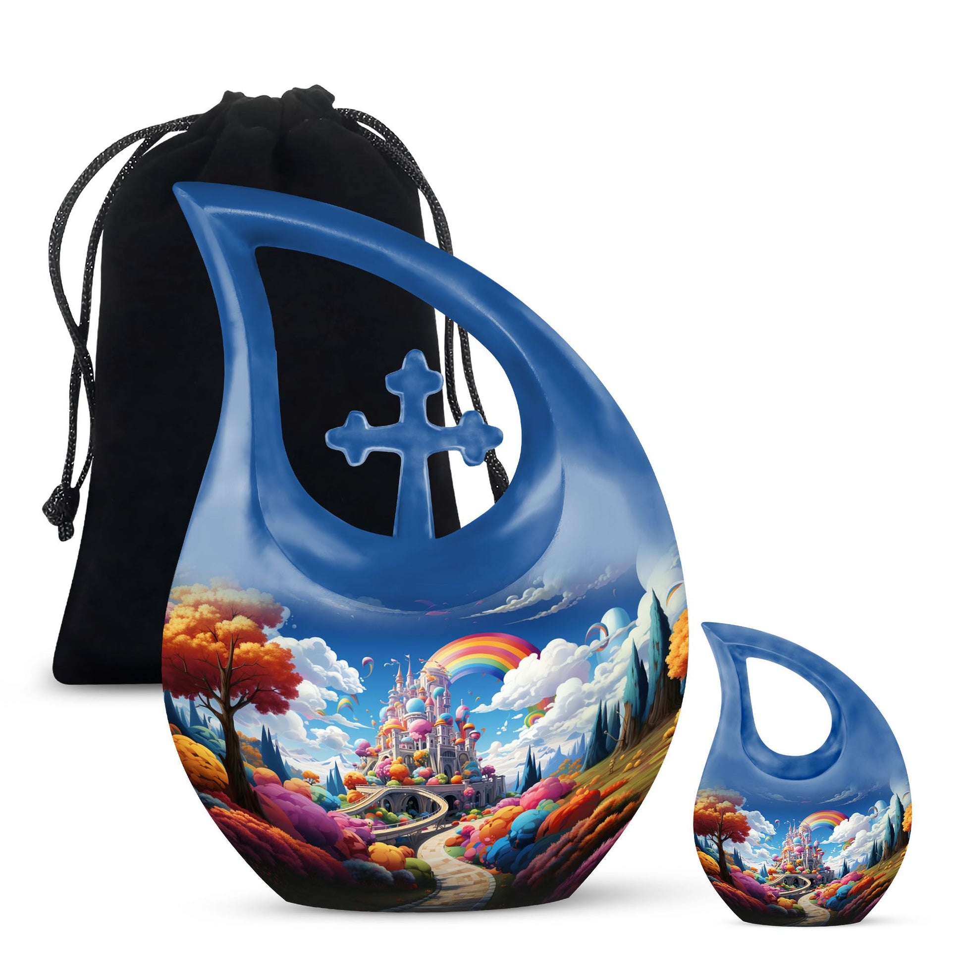 10-inch Rainbow Over The Urn,