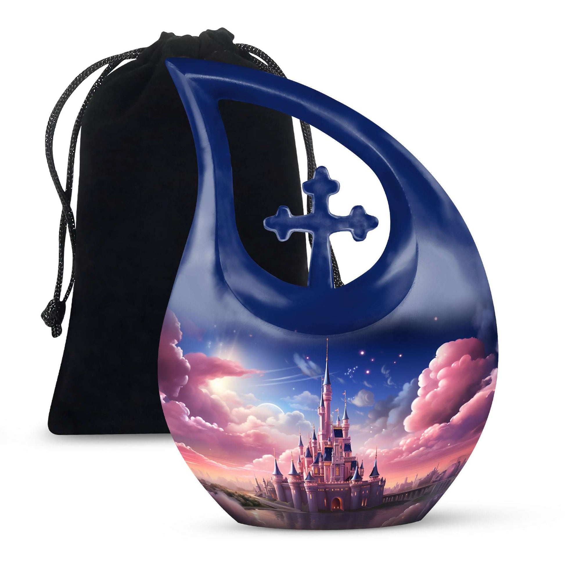 Castle Cremation Urn for Human Ashes - Urn For Human Ashes Adult Female