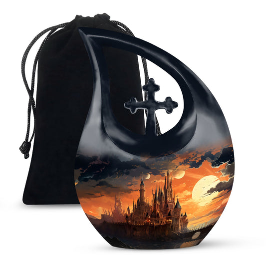 10-inch Twilight Castle Urn, 