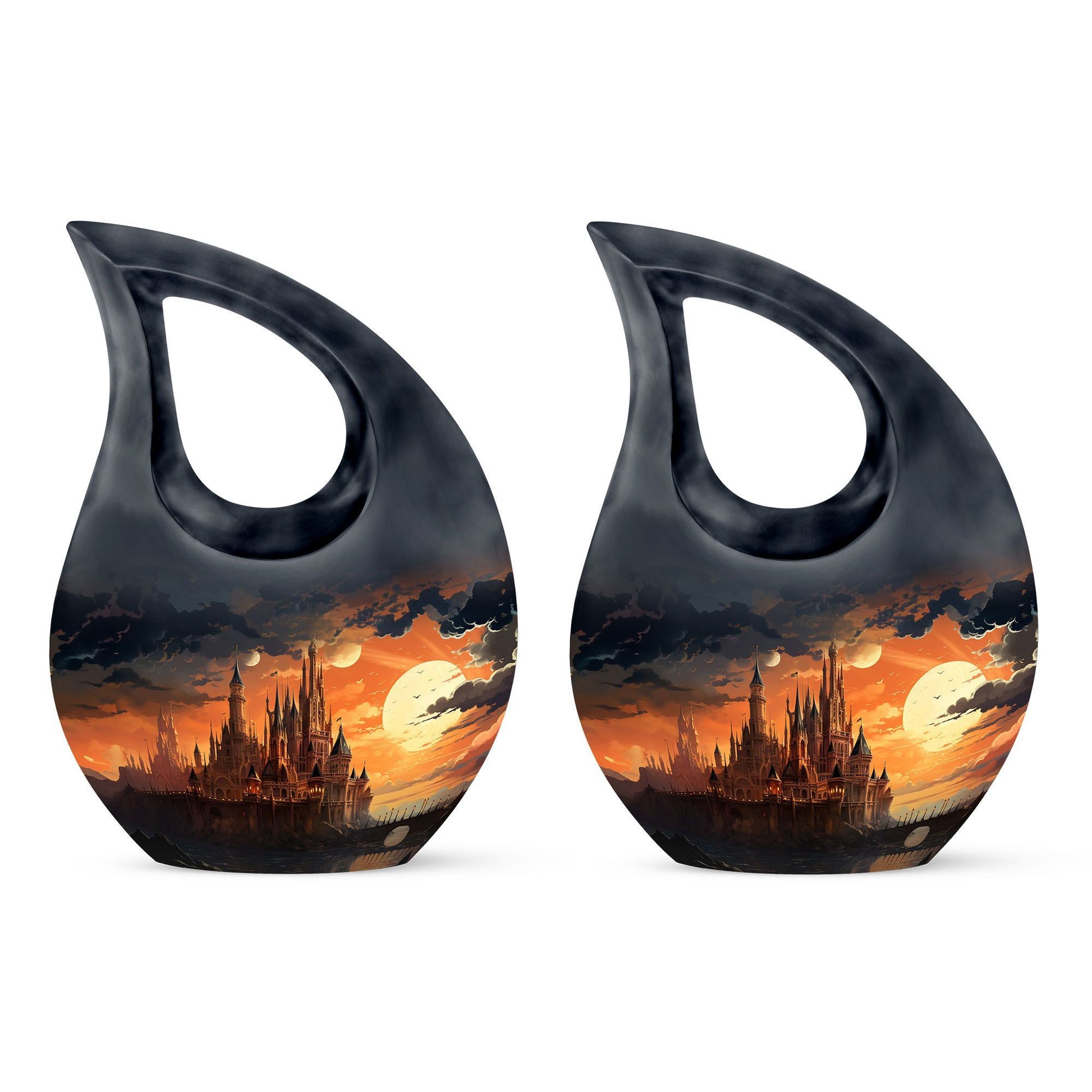 10-inch Twilight Castle Urn, 