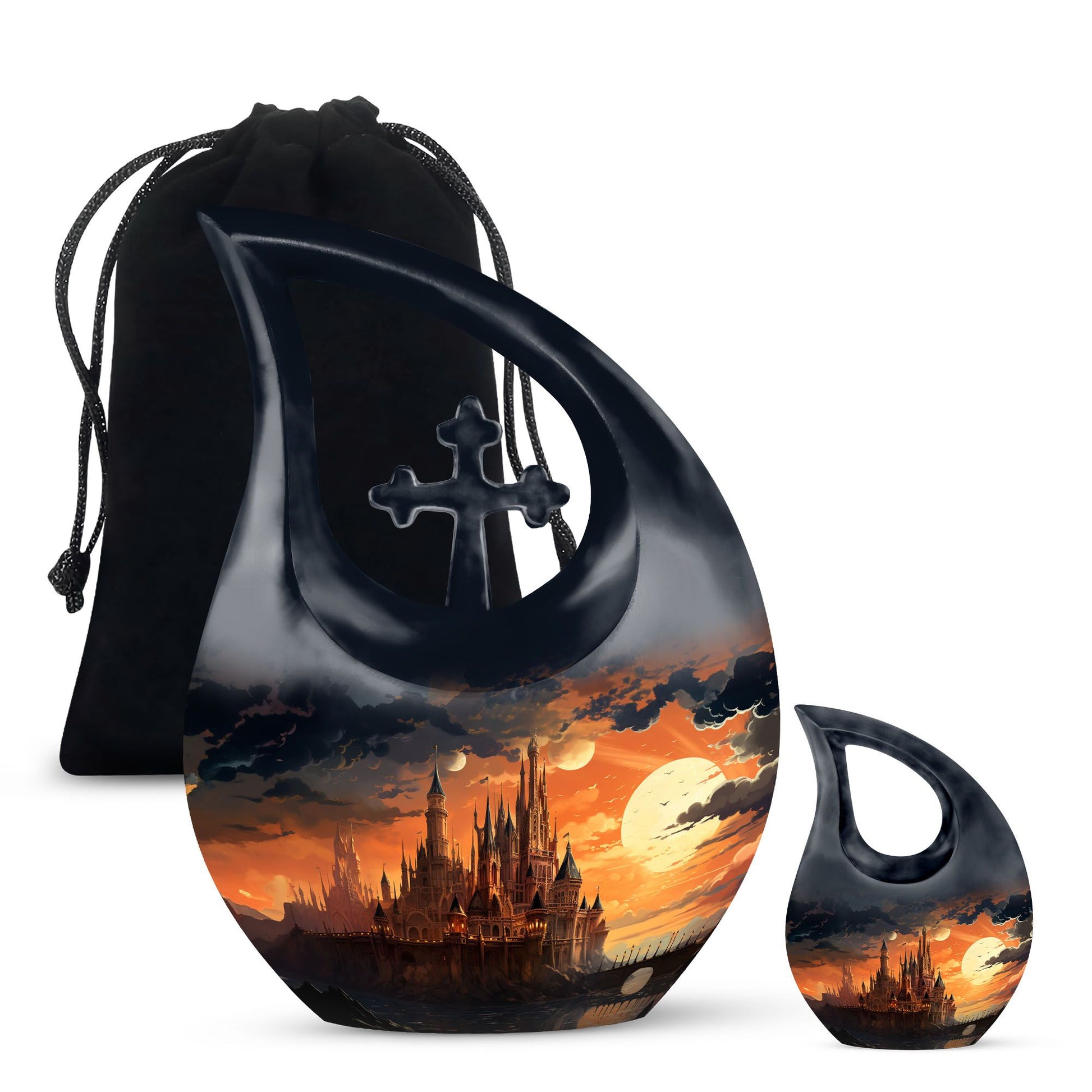 10-inch Twilight Castle Urn, 