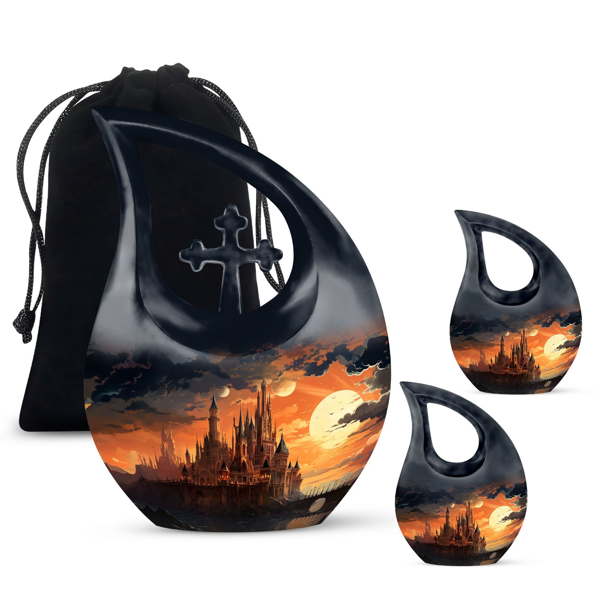 10-inch Twilight Castle Urn, 