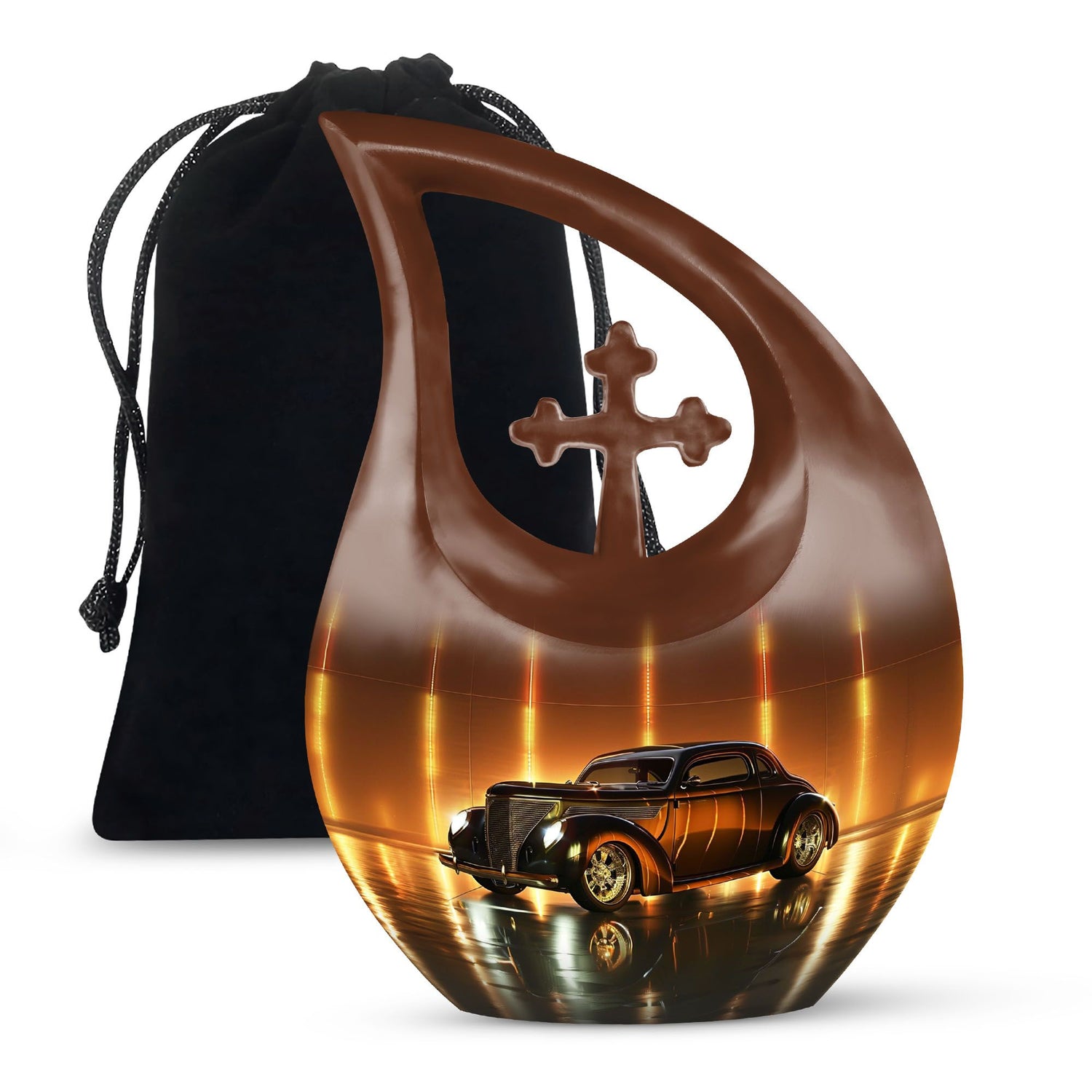 10 Inch Retro Luxe Urn 