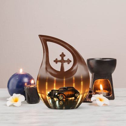 10 Inch Retro Luxe Urn 