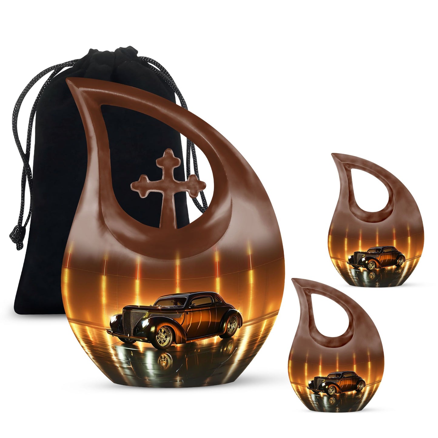 10 Inch Retro Luxe Urn 