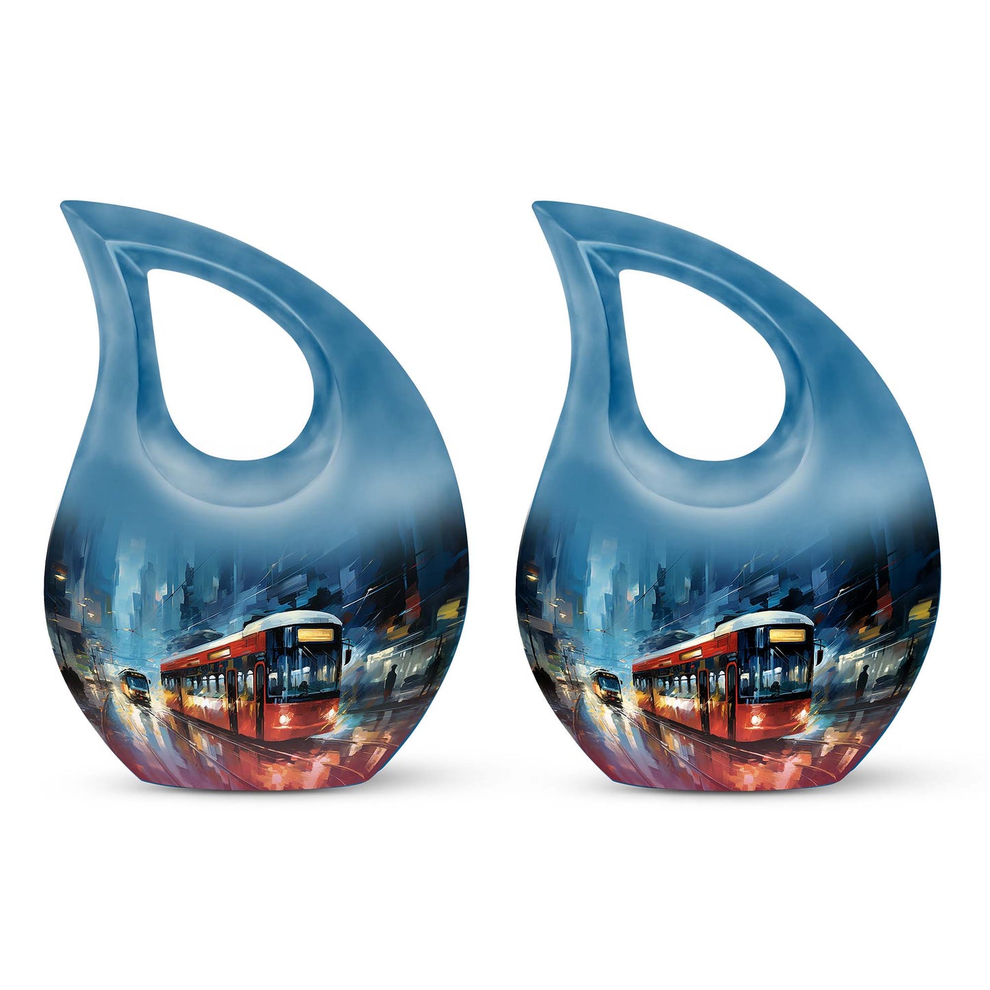10-Inch City Pulse Rush Urn, 