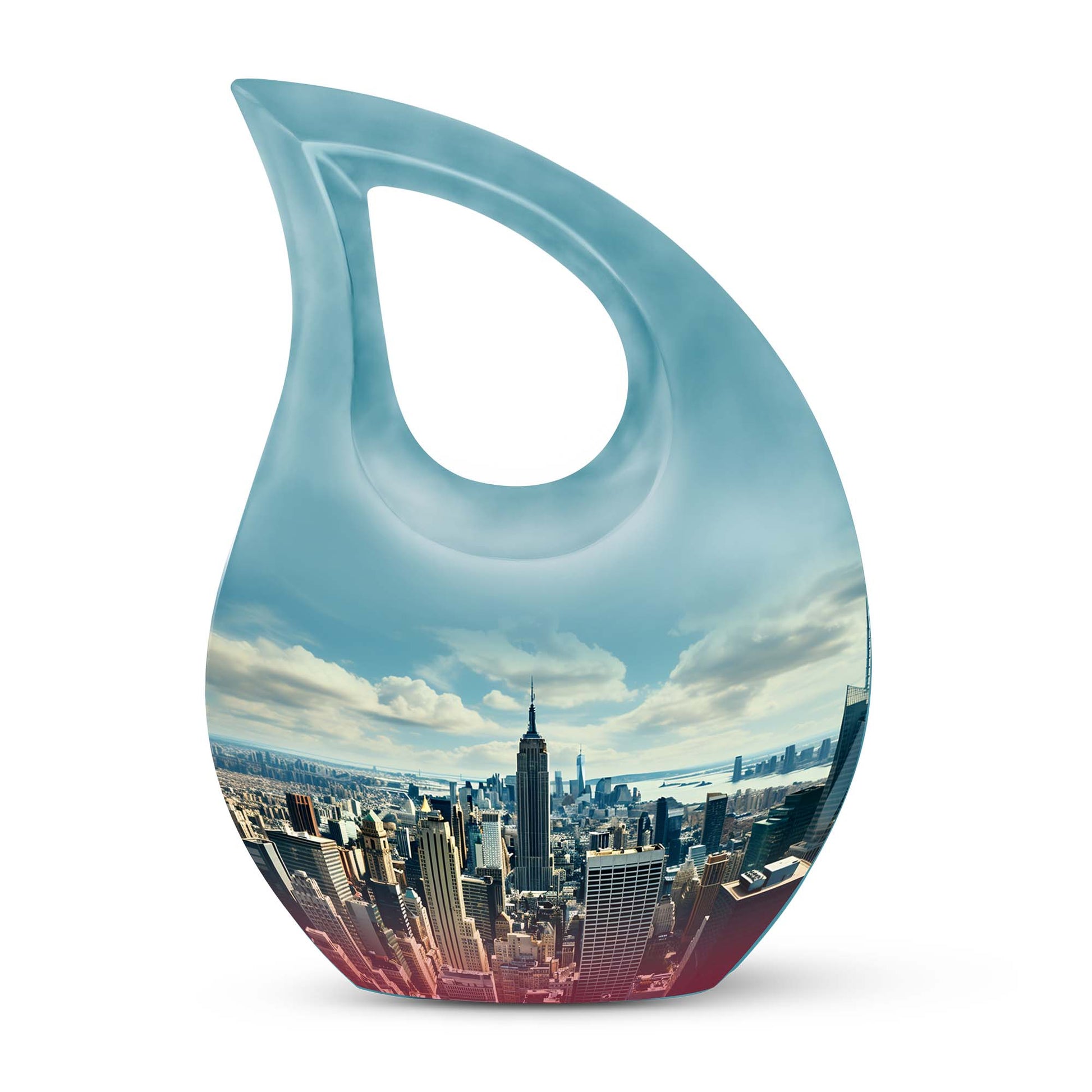 10 Inch New York City Urn 