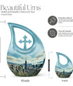10 Inch New York City Urn 