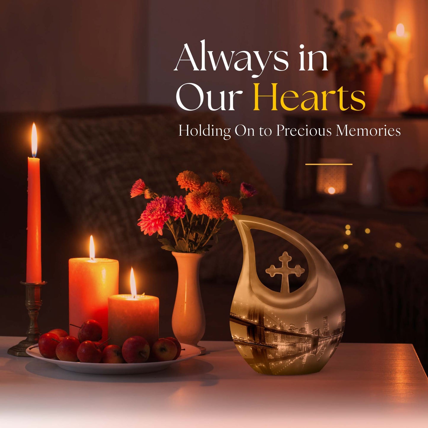 10 Inch Brooklyn Bridge At Urn, 