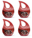  Car Urn 3 Inch Keepsake Pack of 4