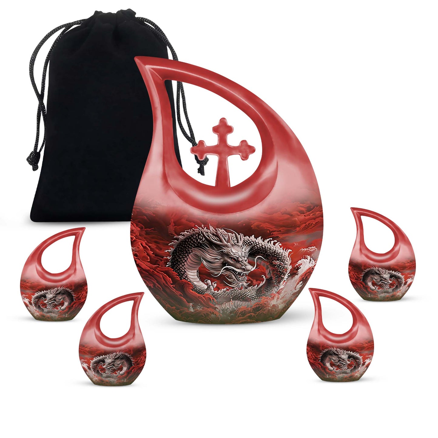 10-inch Crimson Clouds The Urn 