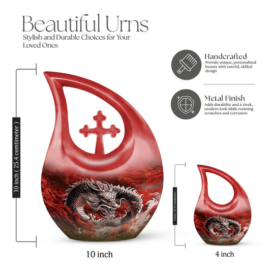 10-inch Crimson Clouds The Urn 