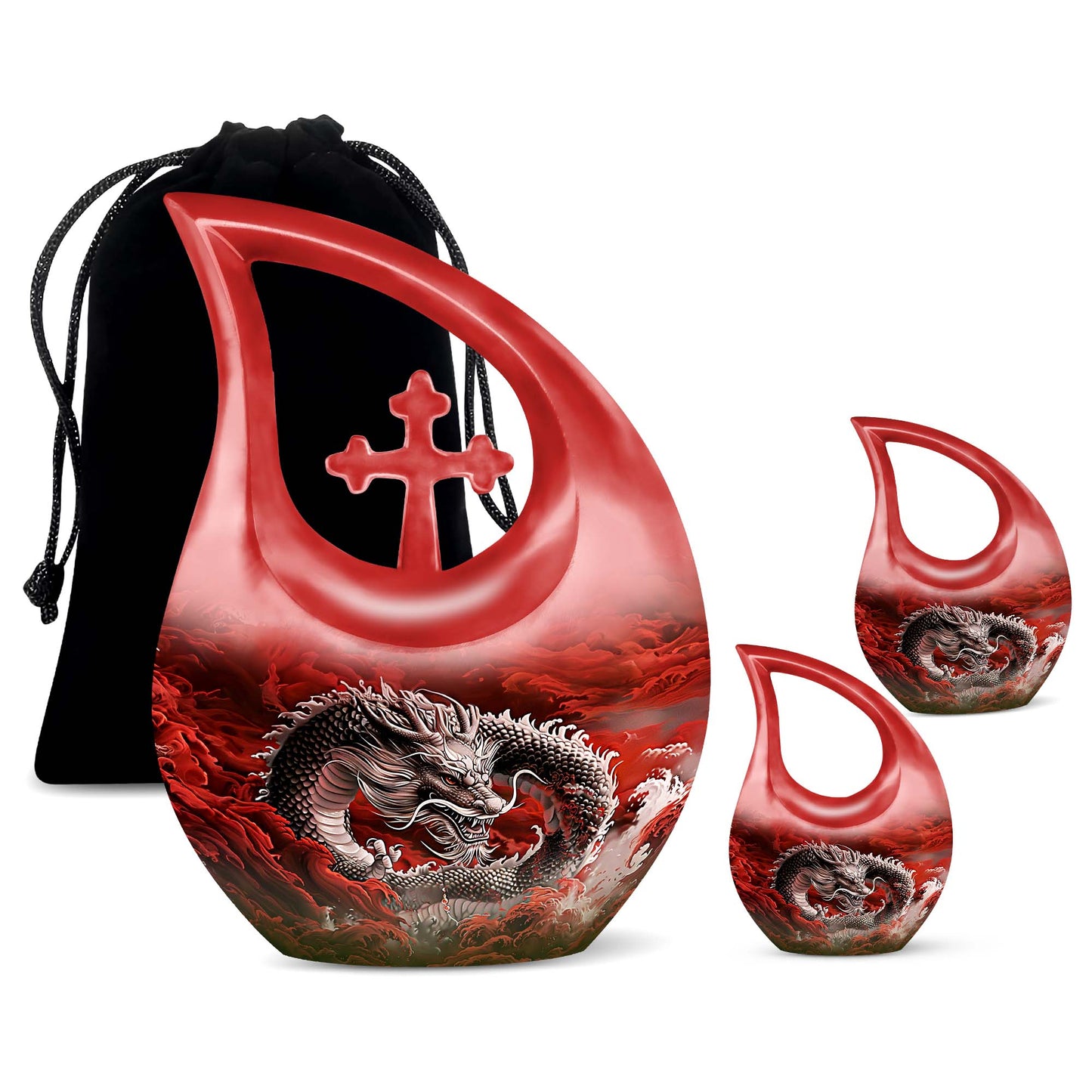 10-inch Crimson Clouds The Urn 