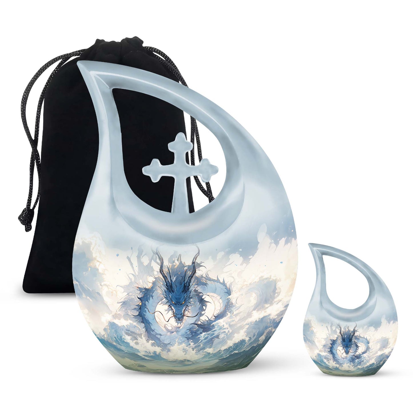  Dragon Urn Large Urn With 2 Keepsake Urn