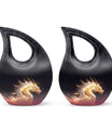  Dragon Urn 3 Inch Keepsake Pack of 4