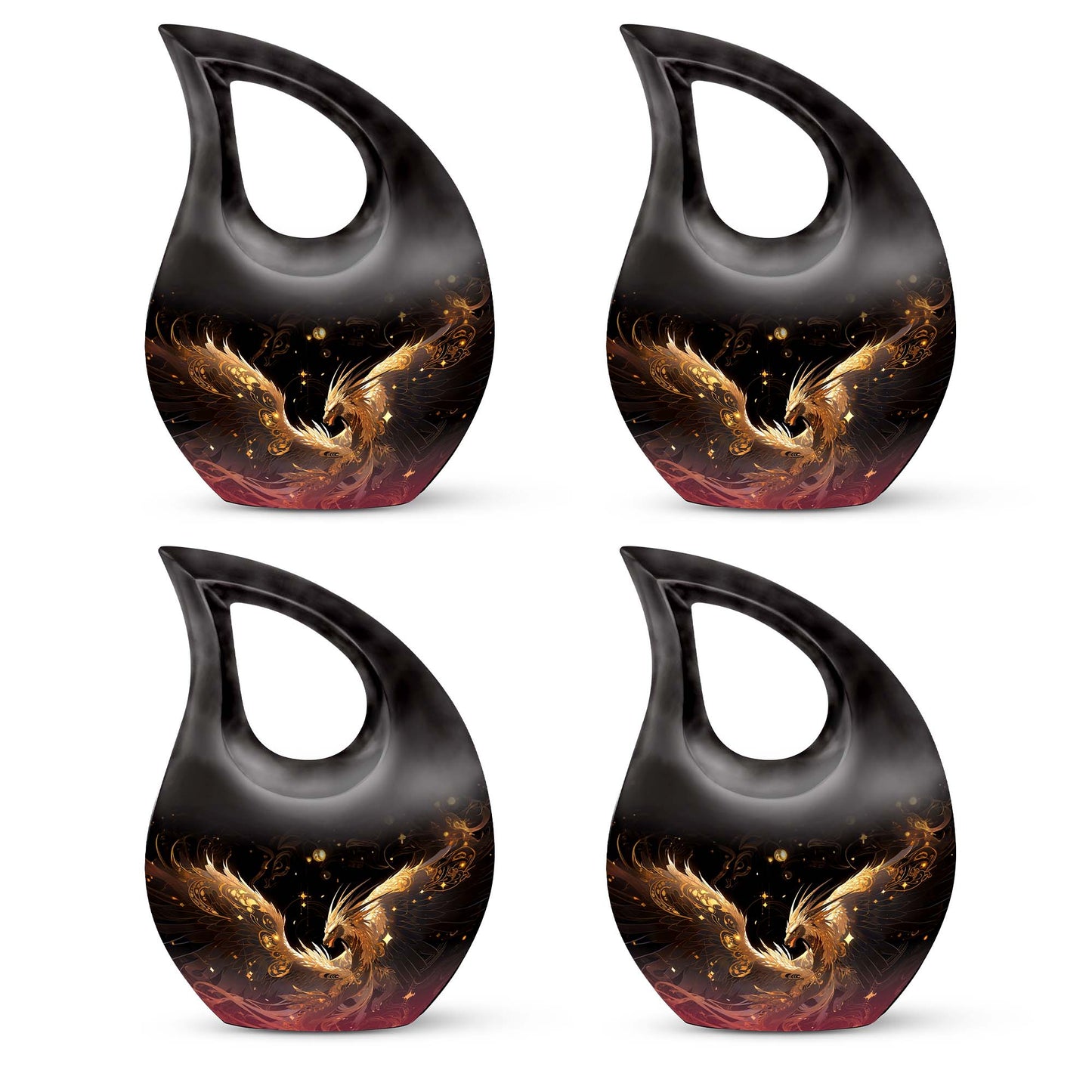  Dragon Urn Large Urn With 1 Keepsake Urn