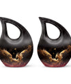  Dragon Urn 3 Inch Keepsake Pack of 4