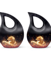  Dragon Urn 3 Inch Keepsake Pack of 4