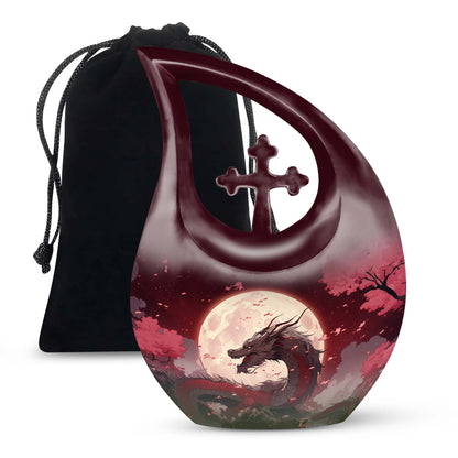  Dragon Urn 3 Inch Keepsake Pack of 2