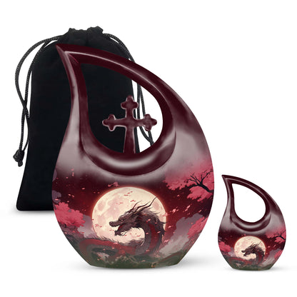  Dragon Urn Large Urn With 2 Keepsake Urn
