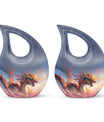  Dragon Urn 3 Inch Keepsake Pack of 4