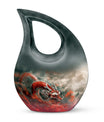 Large Vermilion Dragon's Urn 
