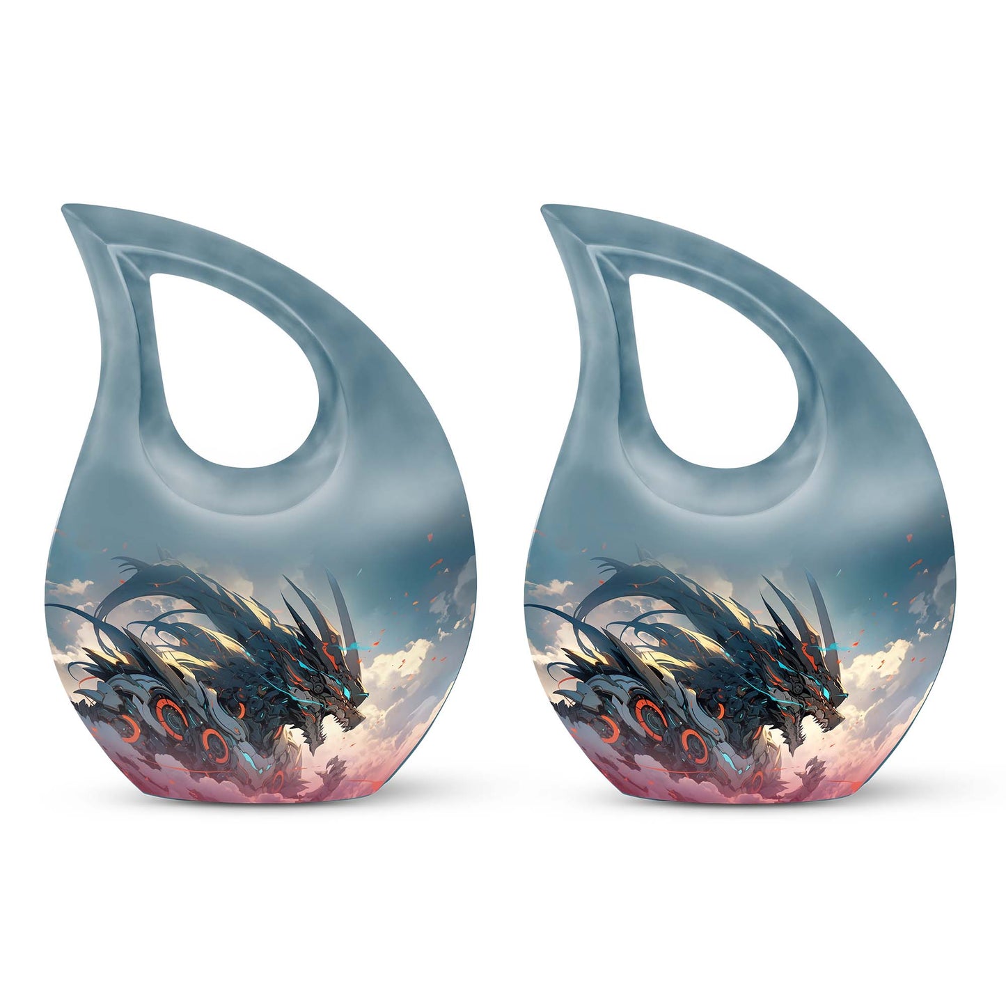  Dragon Urn 3 Inch Keepsake Pack of 4