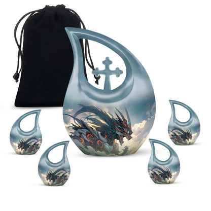  Dragon Urn Large Urn 10  Inch