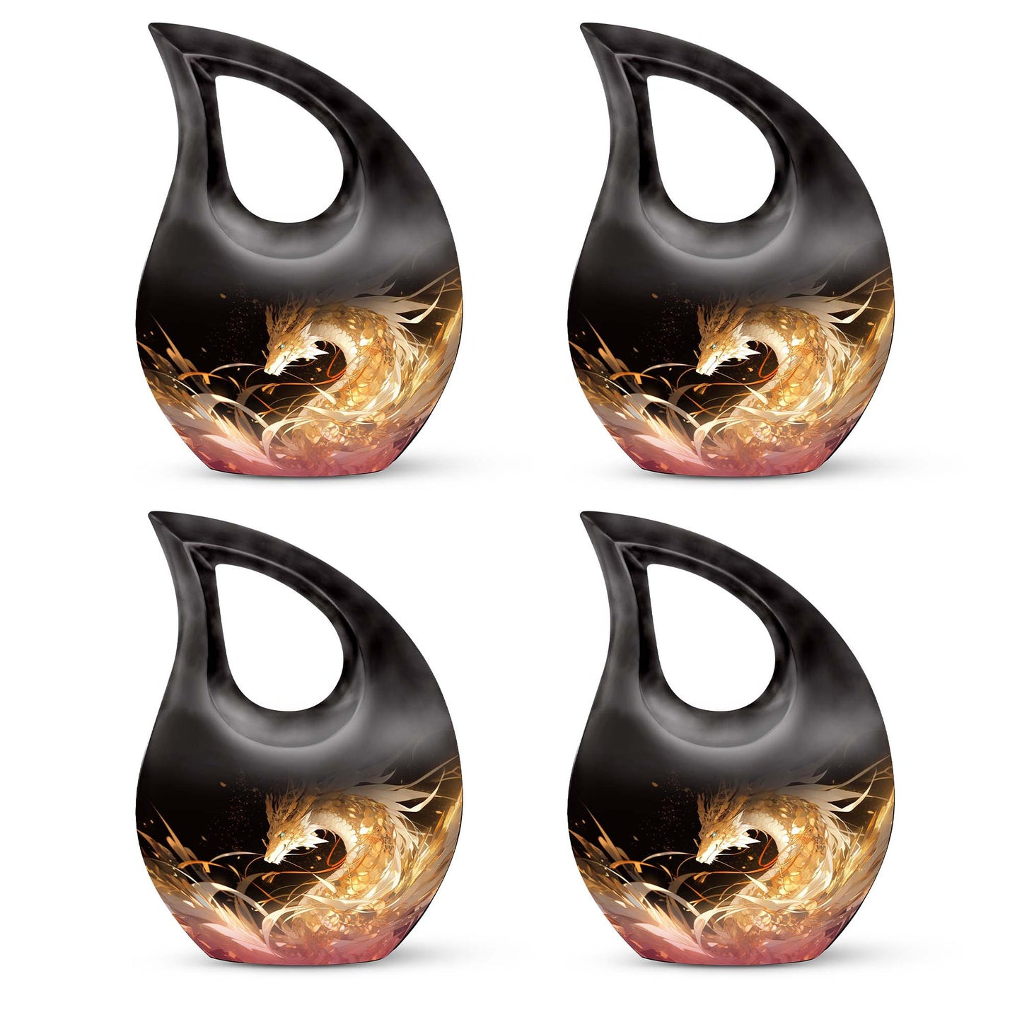 Dragon Urn Large Urn With 1 Keepsake Urn