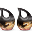  Dragon Urn 3 Inch Keepsake Pack of 4