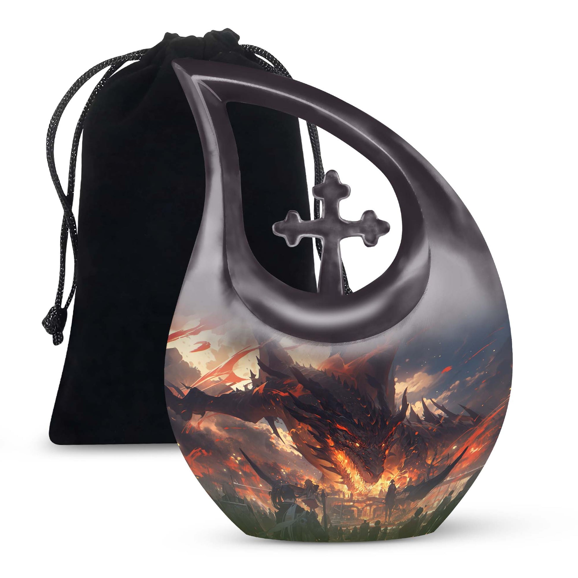 Dragon Cremation Urn for Human Ashes - Adult Urns For Men & Women