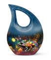 Colorful Chameleon Cremation Urn for Human Ashes - Cremation Urn For Mom