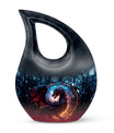 Dark Flame Dragon Cremation Urn for Human Ashes - Funeral Urns For Ashes