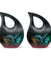 Dragon's Forest Awakening - Dragon Urns Funeral Large Cremation Urns
