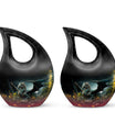 Dragon Of Enchanted Woods - Dragon Urns Funeral Large  Urns